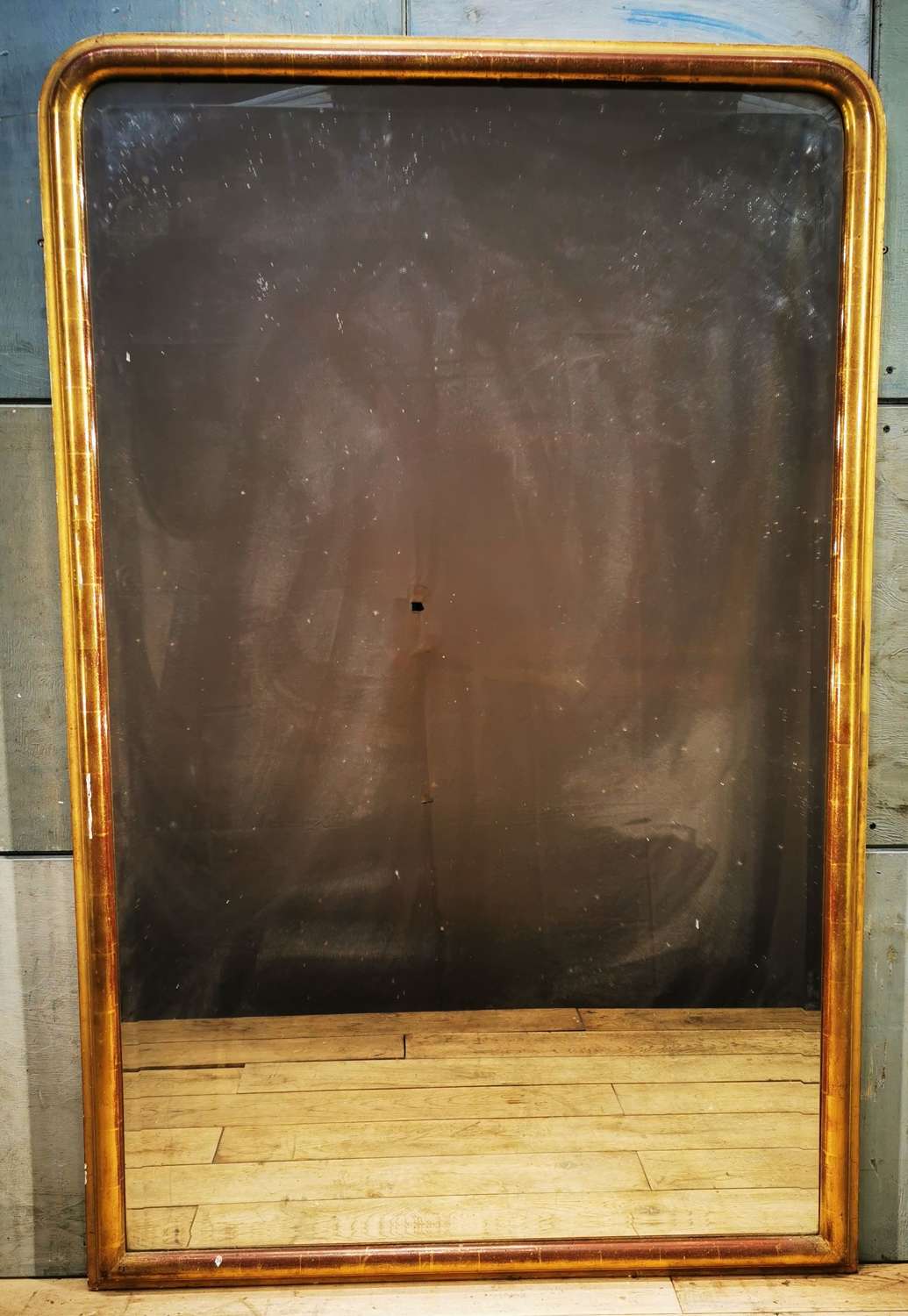 Early 19th Century bevelled plate mirror